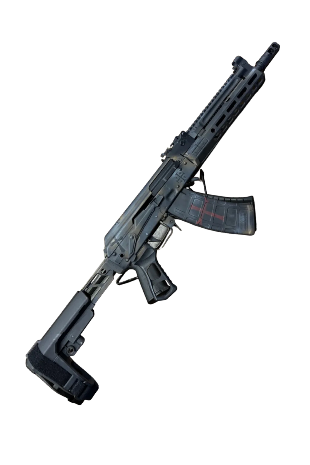 Custom AK-platform rifle built by Alpha Group Armory in Naples, Florida