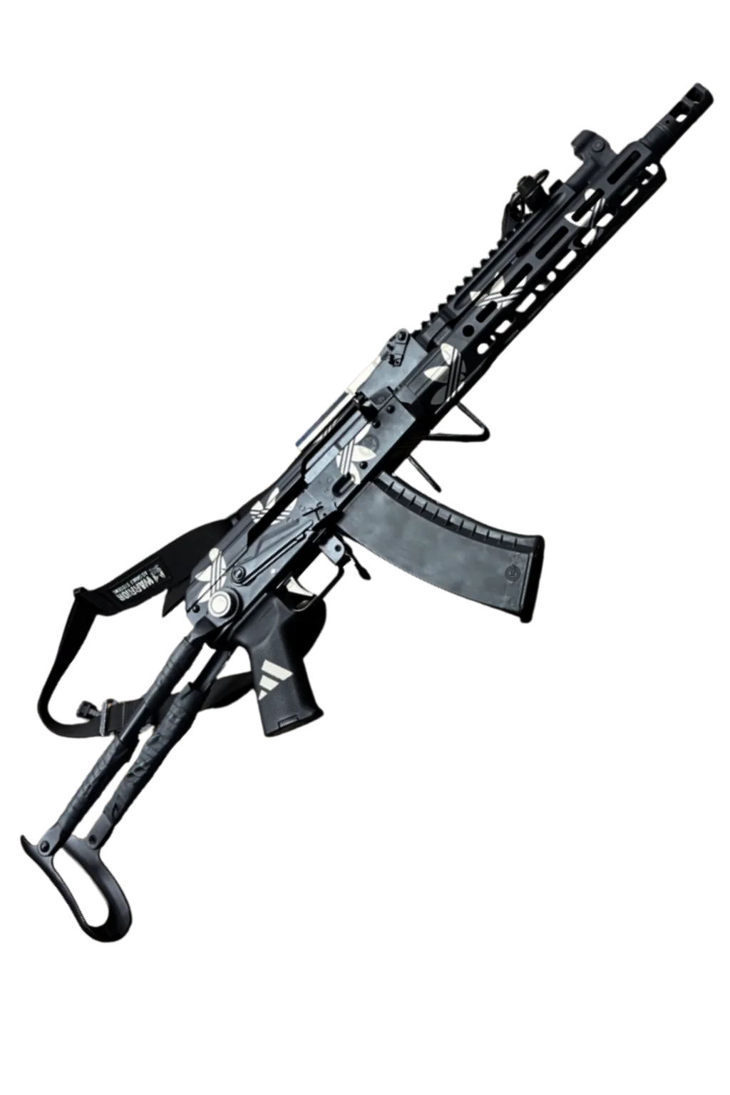 Custom AK-platform rifle built by Alpha Group Armory in Naples, Florida