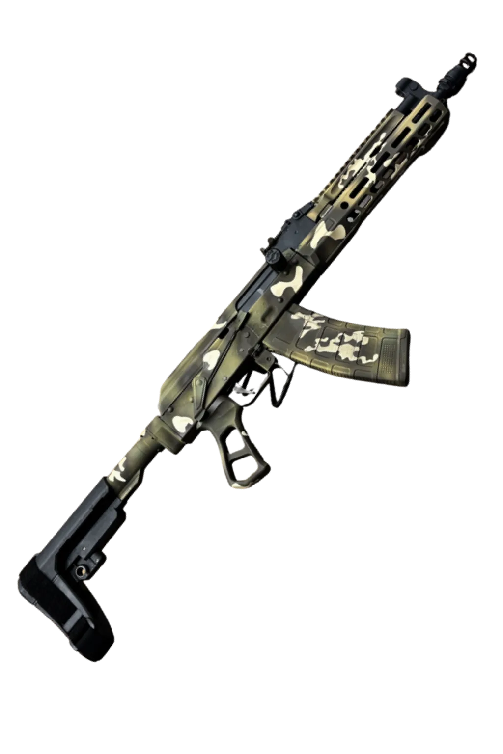 Custom AK-platform rifle built by Alpha Group Armory in Naples, Florida