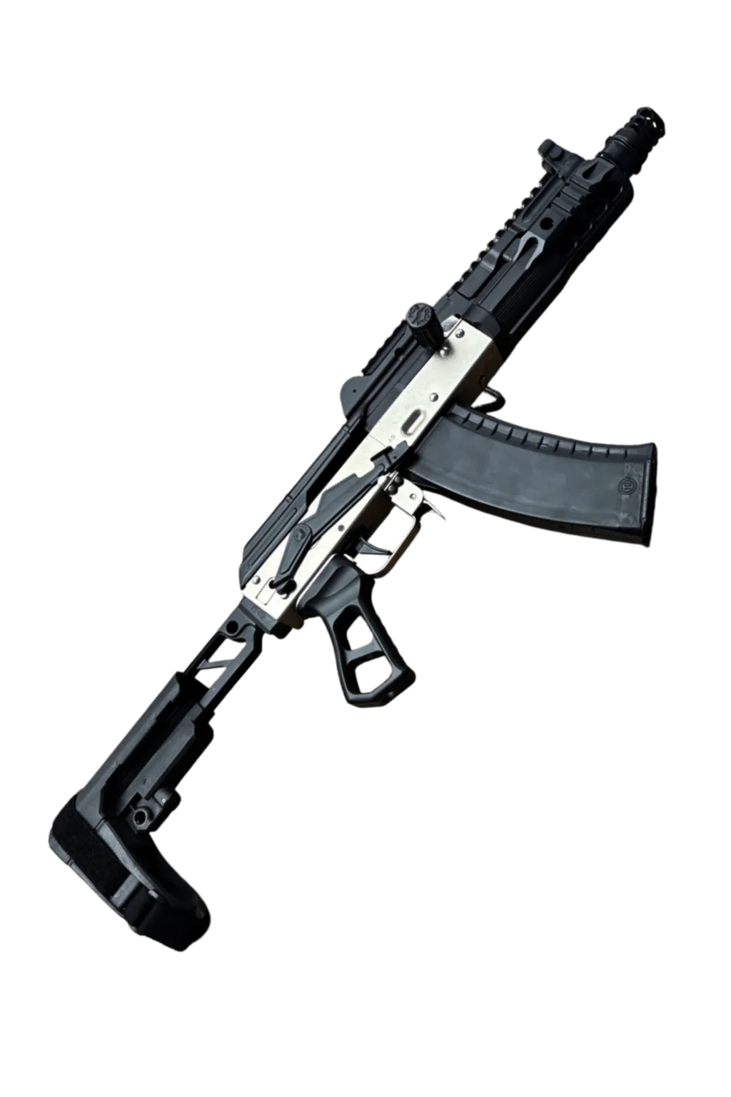 Custom AK-platform rifle built by Alpha Group Armory in Naples, Florida