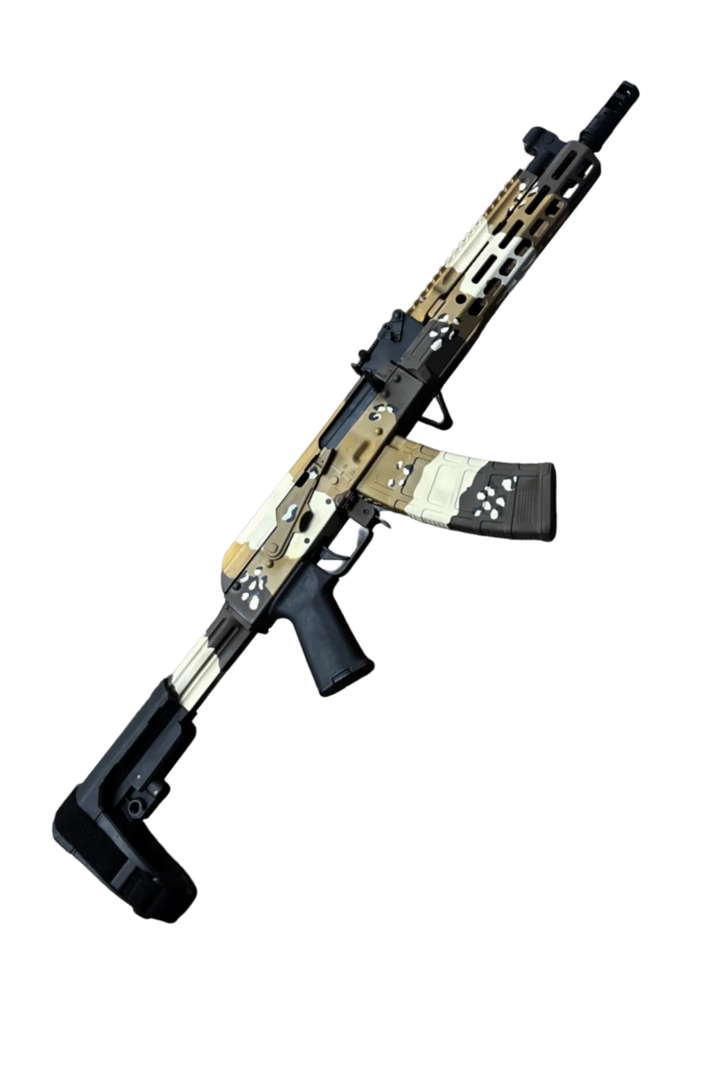 Custom AK rifle built by Alpha Group Armory in Naples, Florida